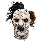 XehCaol Texas Chainsaw Massacre Maske Creepy Fake Human leatherface...