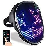 Bstask Led Maske Mobile APP Bluetooth Programmierbares...