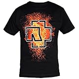 Rammstein Herren T-Shirt Lava Logo Offizielles Band Merchandise Fan...