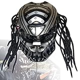 zhvbcrHH Motorradhelm Cool Predator, Motocross Helm, Jagged Warrior...