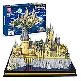 Mould King 22004 Haus Bausatz, 6862 Teile Groß Magisches Hogwarts...