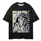 jiminhope Overlord T-Shirt Sommer Herren und Damen Casual Loose...