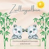 Zwillingsbabybuch | Zwillingsalbum zum ausfüllen und...