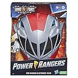 Power Rangers Dino Fury Roter Ranger elektronische Maske...