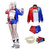 Alaiyaky Quinn Cosplay Kostüme für Erwachsene,Bösewicht Suicide...