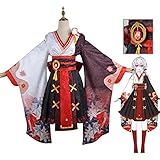 KAPIN Genshin Kaedehara Kazuha Cosplay Kostüm Outfit Uniform Kleid...