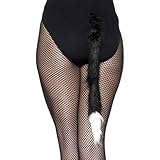 Smiffys Damen Katzenschwanz, One Size, Schwarz, 98666