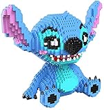 QSSQ Micro Mini Diamant Building Blocks Stich Anime-Abbildung Cartoon...