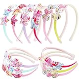 Candygirl Glitzer Stirnbänder für Mädchen Kinder Pailletten...