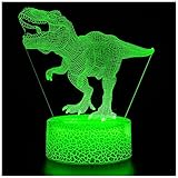 ZNZ 3D Lampe, LED Illusion Nachtlicht, 16 Farbwechsel 4 Models mit...