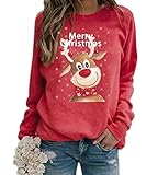 Onsoyours Weihnachtspullover Familie Pulli Pullover Sweatshirt Pullis...