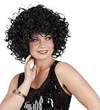 Boland 86226 - Perücke Candice, mittellang, schwarz, Lockenperücke,...