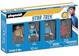 PLAYMOBIL Star Trek 71155 -Figurenset, 4 Sammelfiguren für Fans und...