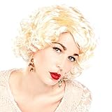 infactory Fasching-Perücken: Perücke Marilyn (Perücken als...