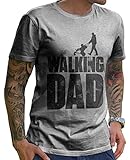 Stylotex Lustiges Herren Männer T-Shirt Basic | The Walking Dad |...