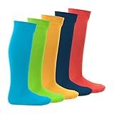 Footstar Kinder Kniestrümpfe (5 Paar) - Everyday! - Trendfarben 23-26