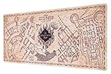 Grupo Erik XL Mauspad Harry Potter - Karte des Rumtreibers Gaming...