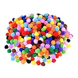 rosenice Pompons 1200pcs 10mm Sortiert Pompons für DIY-kreativen...