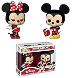 Funko POP! Valentine Mickey & Minnie - 2-Pack Vinyl Figures 10cm,...