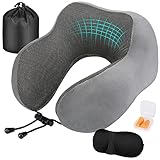 Amazon Brand -Eono Nackenkissen, Nackenhörnchen Memory Foam,...