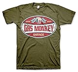 Gas Monkey Garage GMG Since 2004 Label Official Herren T-Shirt...
