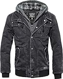 Brandit Dayton Jacke Charcoal-grau, incl. herausnehmbarem...