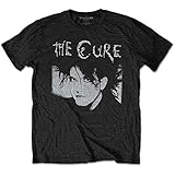 The Cure Robert Illustration offiziell Männer T-Shirt Herren (Large)