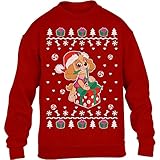 PAW PATROL Ugly Christmas Skye Weihnachten Kinder Pullover Sweatshirt...