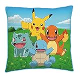 Kissen Kinderkissen 40x40 Pokemon Pikachu