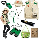 Born Toys Garten-Safari Weste und Kostüm mit Entdecker - Set für...