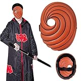 ZHIXUN Naruto Obito Maske,Naruto Uchiha Obito Maske,Anime Ninja...