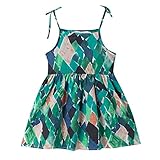 INLLADDY Kleider fur Kleinkind Baby Kind Mädchen Ärmellos Drucken...