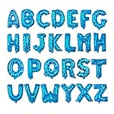 BESTOYARD Folienballon Buchstabe A-Z Heliumballon Luftballon...