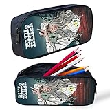 BESLIME Pencil Case, Large Capacity Pencil Bag Large Capacity Zipper...