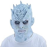 thematys® Halloween Maske | Nacht-König - Weißer Wanderer | Latex