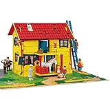 Pippi Langstrumpf Puppenhaus Bausatz aus Holz – 2-stöckiges...
