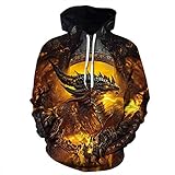 'N/A' Kapuzenpullover für-Unisex World of Warcraft Digitaldruck Paar...