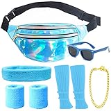 80er Jahre Accessoires Damen Herren Wasserdicht Bauchtasche 80er jahre...