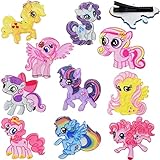 Miotlsy My Little Pony Einhorn Haarnadel, 10 teiliges Set Mädchen...