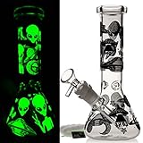 Glas Bong Mini Wasser Bong mit Rauchen Bong Percolator, 14.5mm...