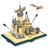 Vicloon Harry Schloss Bauspielzeug,727 Stück Magisches Schloss Buch...