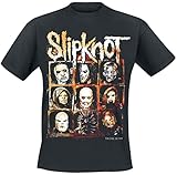 Slipknot The End, So Far Group Squares Männer T-Shirt schwarz L 100%...