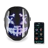 CHEMION Led Maske mit Bluetooth Programmierbar, Led Leuchtende Maske...