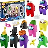 Among Us Crewmate Figures 8 Pack Deluxe Box (S2)