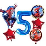 Spiderman Geburtstagsdeko 5 Jahre Spiderman Luftballon Spiderman...