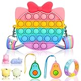 Bohoman Push Pop Bubble Poppet Fidget Toys Set, Antistress Popet...