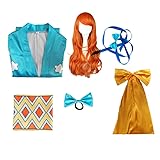 Plantain Anime Cosplay One Piece Nami Cosplay Kostüme Perücke...