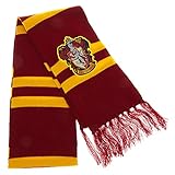 Claire's Harry Potter Schal | Gryffindor Schal | Weinrot und Gelb |...