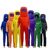 JQMAO Astronaut Kostüm Kinder Space Anime Cosplay Jumpsuit für...