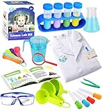 UNGLINGA Wissenschaft Experimentierkästen für Kinder - Laborkittel...
